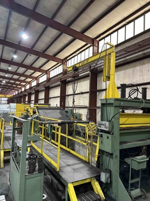 60" x .187" Delta, Loop Slitting Line, 40,000 lb, 20"/24" ID, 72" outside dimension, LR - Image 5