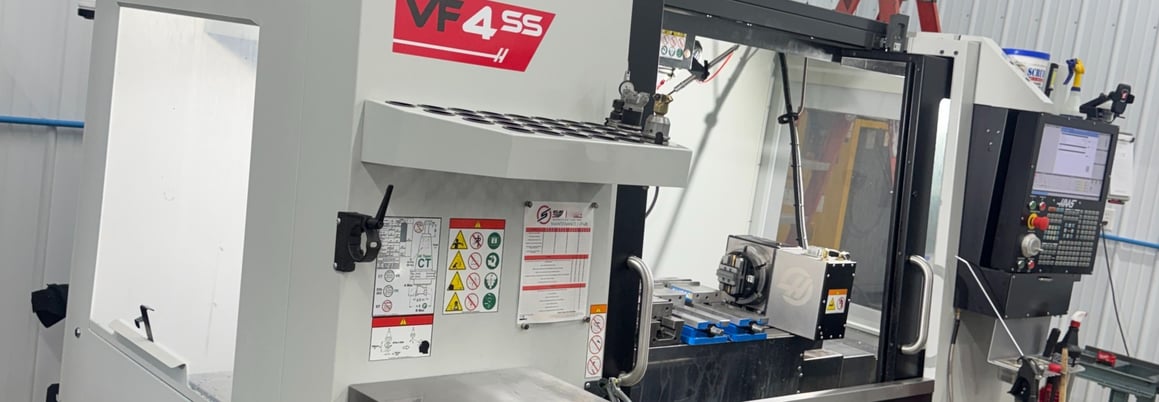 Haas #VF-4SS, vertical machining center, 50" X, 20" Y, 25" Z, 30 HP, 30 tool, 12000 RPM, NextGen, rotary - Image 2