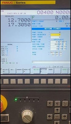 Hyundai Wia #HD-2200, CNC Lathe, 21.7" swing, 15" diameter x 22" L max, 4000 RPM, 25 HP, 12 tool, 8" chuck - Image 8