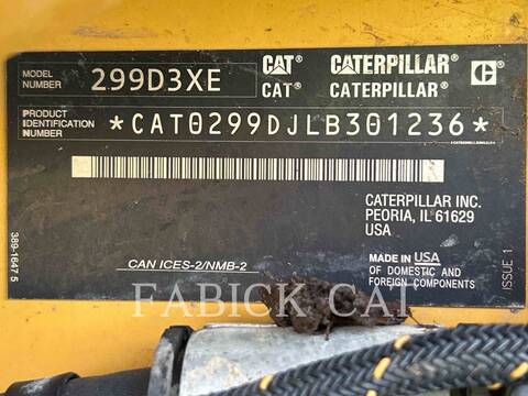 Caterpillar 299D3XE, 967 hours, S/N: LB301236, 2022 - Image 6