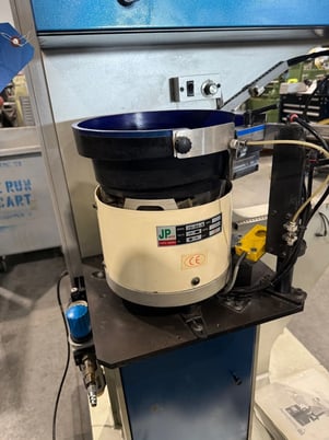 8 Ton, Pemserter #Series-2000A, insertion press, 24" throat, Stainless Steel feeder bowl, 2011 - Image 6