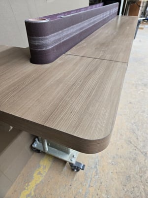 6" x 158" PMC #152, edge sander, new sanding belt - Image 7