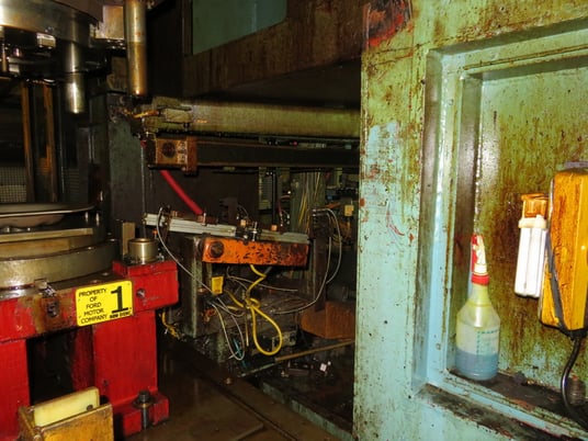 2500 Ton, Clearing #TS2-2500-144x60, straight side double crank press, 20" stroke, 52" Shut Height, 12" adj. - Image 2