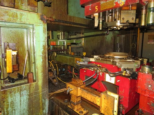 2500 Ton, Clearing #TS2-2500-144x60, straight side double crank press, 20" stroke, 52" Shut Height, 12" adj. - Image 3