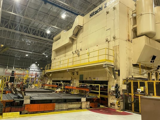 3500 Ton, IHI #TS8-2300-1200-4200-6100, 2 slide transfer press, (2 available) - Image 2