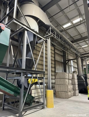 Imperial Systems #ALHO-24, Cyclone Dust Collector, 72" diameter, Carbon Steel Cyclone - Image 2