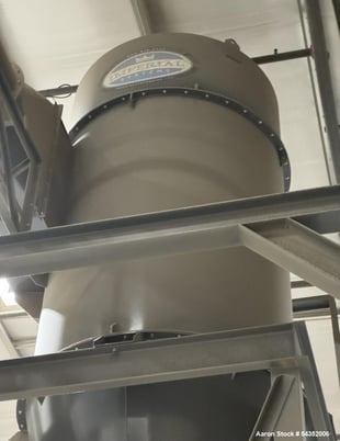 Imperial Systems #ALHO-24, Cyclone Dust Collector, 72" diameter, Carbon Steel Cyclone - Image 8