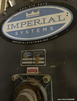 Imperial Systems #ALHO-24, Cyclone Dust Collector, 72" diameter, Carbon Steel Cyclone - Image 9