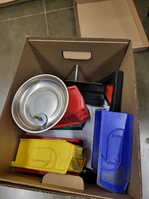 8 Ton, Haeger #WT-3L-R, hardware insertion press, 8" stroke, 24" throat, autofeed system, TIS tool holder - Image 9