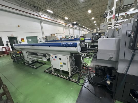 Tsugami #SS327-III-5AX, swiss lathe, Fanuc, Imeca Boss 338 HD magazine barfeed, Tri Mist Collector 850, 2020 - Image 3