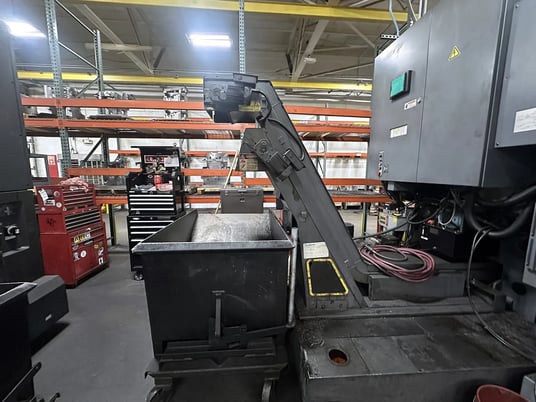 32" Okuma #V80R, vertical turret lathe, 39.37" sw, OSP-P200L, 2008 - Image 6