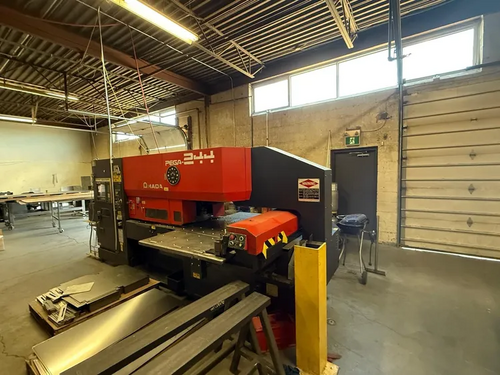 20 Ton, Amada #Pega-244, Turret Punch Press, 350 SPM, 30 RPM, 18 station, 1990 - Image 2