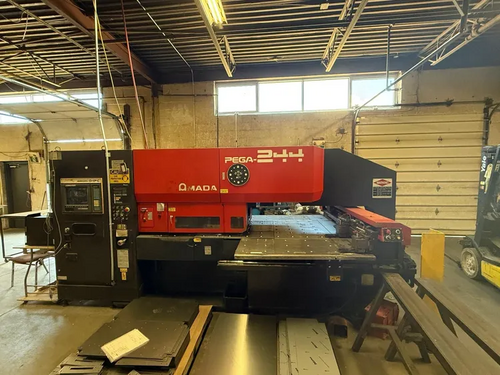 20 Ton, Amada #Pega-244, Turret Punch Press, 350 SPM, 30 RPM, 18 station, 1990 - Image 5