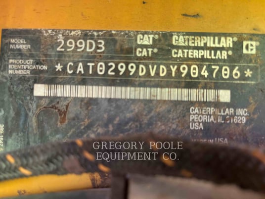 Caterpillar 299D3, 1979 hours, S/N: DY904706, 2021 - Image 6