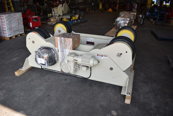 30 Ton, Pandjiris #MM-30/15-T, turning rolls, 60000 lb., 12"-16' diameter range, 20" wheel diameter, hand - Image 1