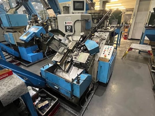5/16" x 2" Saspi #GV-2, High-Speed Thread Roller, 3.15" shank length, 215-480 pieces/min., 24" vibratory bowl - Image 2
