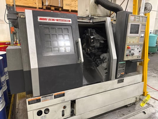 Mori Seiki #DuraTurn-2050, CNC turning centers, 24" swing, 8" chuck, 2.5" bar, 14.5" dia., 20.8" lgth, 18 HP - Image 2