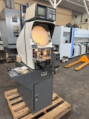 14" Gage Master #29GMX-Plus, optical comparator, 14.5" x 4" table, 120 V., 1-phase - Image 3