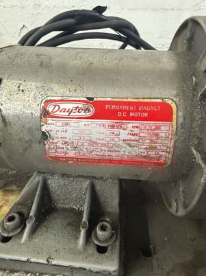 Shop Made, 16" x 16" welding rotary turn table, 120 V., 1-phase - Image 2