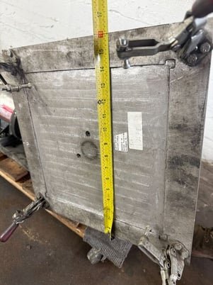 Shop Made, 16" x 16" welding rotary turn table, 120 V., 1-phase - Image 8