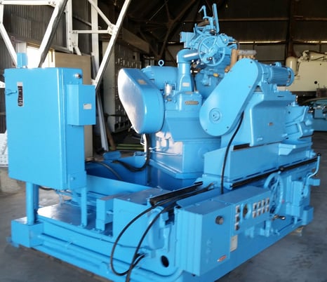 22" x 30" Norton #10/20x36C High Swing, 24" gap, 30" wheel, 25 HP, automatic dresser, variable speed, 100-200 - Image 4