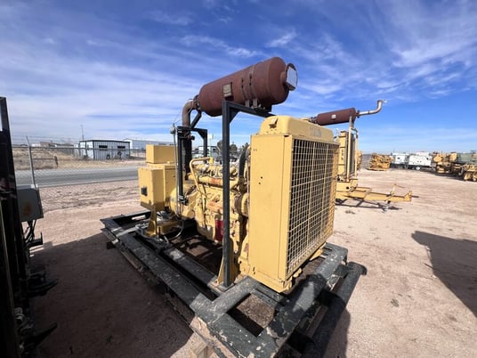 160 KW Caterpillar #G3406-SINA, Natural gas generator set, 231 HP - Image 1