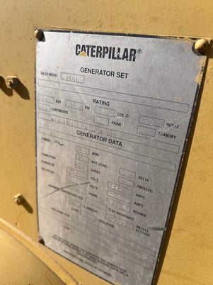 160 KW Caterpillar #G3406-SINA, Natural gas generator set, 231 HP - Image 3