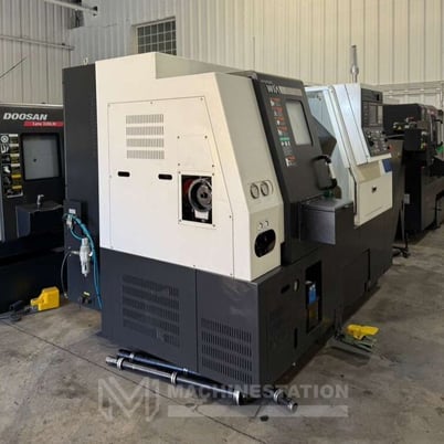 Hyundai Wia #L210A, CNC turning center, 21.7" swing, 8" chuck, 2.6" bar, 13.8" dia., 16.1" lgth, 12 turret - Image 5