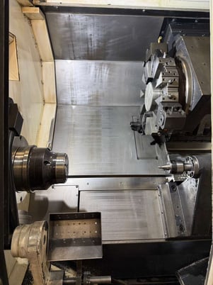 Hyundai Wia #L210A, CNC turning center, 21.7" swing, 8" chuck, 2.6" bar, 13.8" dia., 16.1" lgth, 12 turret - Image 7