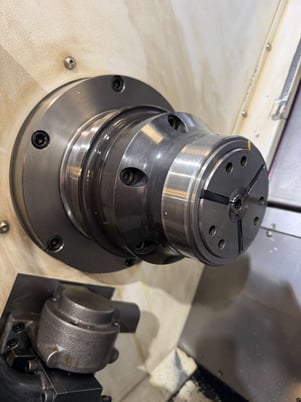 Hyundai Wia #L210A, CNC turning center, 21.7" swing, 8" chuck, 2.6" bar, 13.8" dia., 16.1" lgth, 12 turret - Image 10