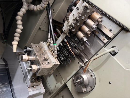 Citizen #M20V, CNC swiss type automatic lathe, .79" diameter, 12.59" length, Citizen Cincom, CAV20-IS bar - Image 9