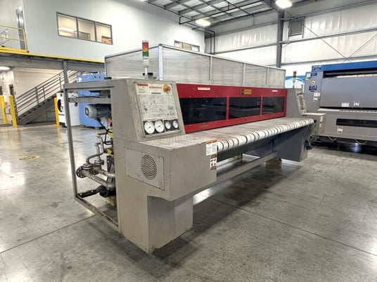 120" Chicago Powerhouse #PH2-32-TH-CC, Two Roll Thermal Oil Ironer, 2016 - Image 2