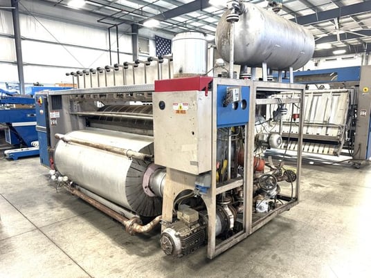 120" Chicago Powerhouse #PH2-32-TH-CC, Two Roll Thermal Oil Ironer, 2016 - Image 6