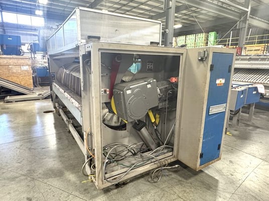 120" Chicago Powerhouse #PH2-32-TH-CC, Two Roll Thermal Oil Ironer, 2016 - Image 8