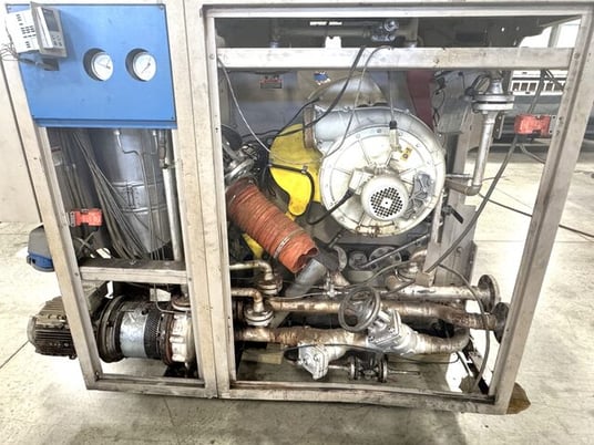 120" Chicago Powerhouse #PH2-32-TH-CC, Two Roll Thermal Oil Ironer, 2016 - Image 9