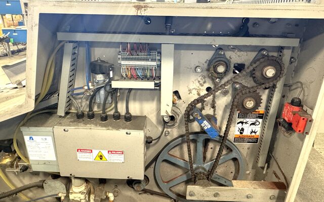 4-Lane Chicago #S-12-CT, Crossfolder, 136" width, VFD, LH, rotary accumulator, 2018 - Image 6