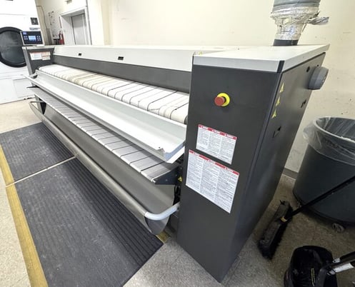 Girbau #X20125F1NP1, Natural Gas Heated Flatwork Ironer, 20" diameter x 125" roll, 2013 - Image 3