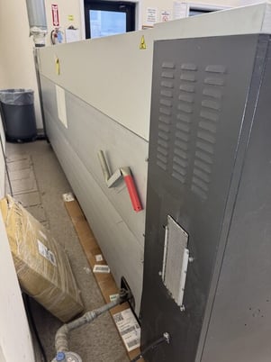 Girbau #X20125F1NP1, Natural Gas Heated Flatwork Ironer, 20" diameter x 125" roll, 2013 - Image 6