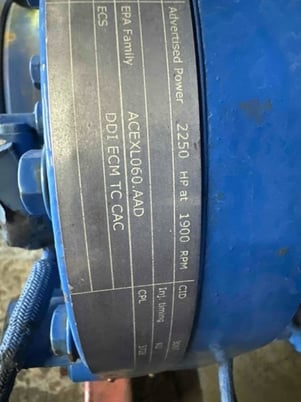 2250 HP Cummins #QSKTA50-CE, Engine, AS IS - Image 5