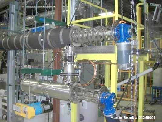 Modular Multistage Continuous Processor Debranner, 8" diameter, 5-Stage, 304 Stainless Steel, Pilot Plant - Image 4