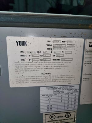 400 HP Ram, 480 Volts, 3-phase, motor starter, Frick RWF-177 compressor 407HP solid state - Image 2