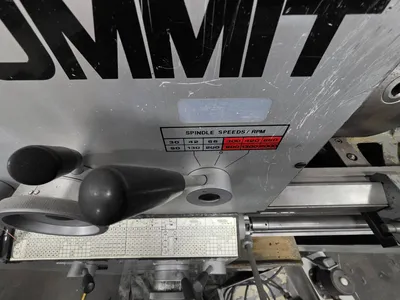 18"/26" x 80" Summit #18-3X80, Gap Bed Lathe, 9.5" swing over cross slide, 10 HP, 2000 RPM, 3" bore, C/R - Image 6