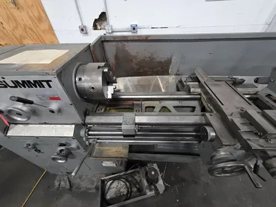 18"/26" x 80" Summit #18-3X80, Gap Bed Lathe, 9.5" swing over cross slide, 10 HP, 2000 RPM, 3" bore, C/R - Image 7