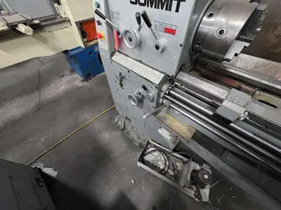 18"/26" x 80" Summit #18-3X80, Gap Bed Lathe, 9.5" swing over cross slide, 10 HP, 2000 RPM, 3" bore, C/R - Image 9