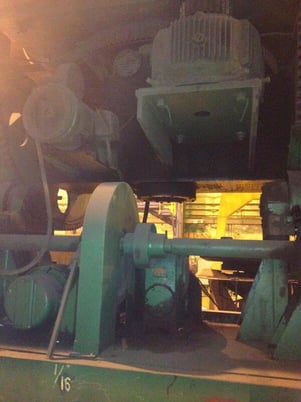 120000 lb. Ransome #1200-P, welding postitioner, variable speed, 86" x 108" table, dynamic braking - Image 2