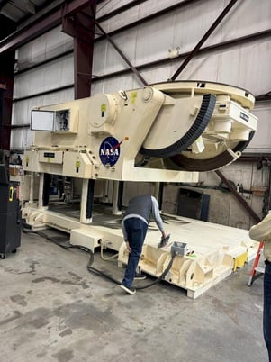 120000 lb. Aronson, trolley positioner, 60 ton, geared power elevation - Image 2