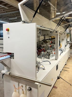 Cehisa #Pro-12-Concept, edgebander w/ pre-mill & corner rounding, PLC Microprocessor Control, 2017 - Image 6