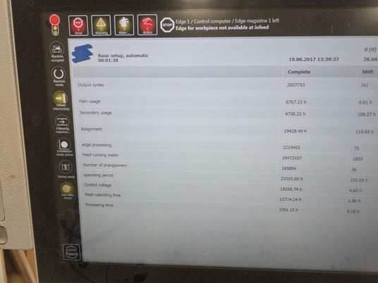 Homag #Ambition-2400, edgebander w/ pre-mill & corner rounding, 2017 - Image 5