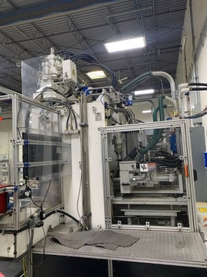 60 Ton, 4 oz., LMG #IMM-58, Injection Molding Machine, Two Shot Shuttle Table, 20:1 L/D, 14" x18" platen, 20" - Image 5