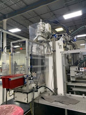 60 Ton, 4 oz., LMG #IMM-58, Injection Molding Machine, Two Shot Shuttle Table, 20:1 L/D, 14" x18" platen, 20" - Image 6